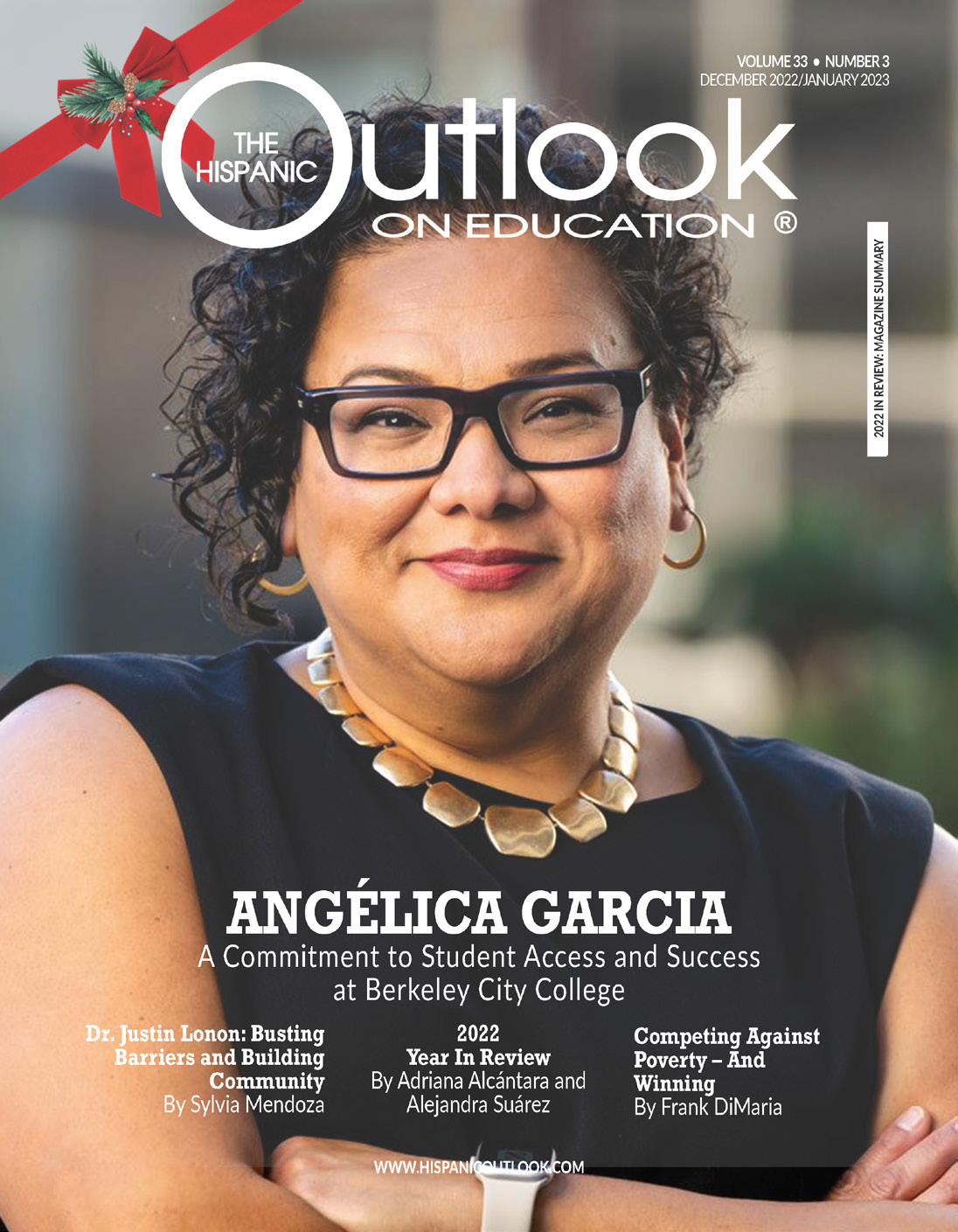 BCC President Angélica Garcia Profiled in Hispanic Outlook on Education